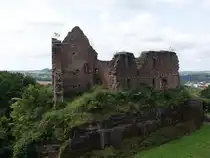 Freudenburg, erbaut ab 1330 von Johann von B�hmen, Graf von Luxemberg, Ruine seit 1646 (03.08.2024)