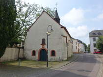 Perl, Kapelle St. Quirinus, erbaut 1712, seit 1950 Kriegsgedchtnissttte (03.08.2024)