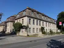 Schloss Gleina, erbaut von 1689 bis 1739 im Barockstil vom Oberj�germeister Hans Dietrich von Gei�mar (21.09.2024)