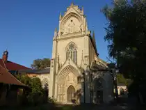 Schulpforte, Klosterkirche des Zisterzienserklosters Pforta, erbaut ab 1150, gotischer Umbau von 1251 bis 1320 (21.09.2024)