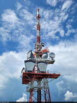 Sendeturm der sterreichischen Rundfunksender auf dem gut 1000 Meter hohen Pfnder bei Bregenz (AT).

🕓 2.8.2024 | 14:25 Uhr
