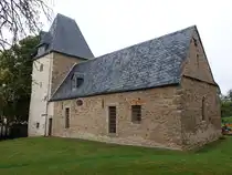 Einzingen, evangelische St. Laurentius Kirche, erbaut ab 1320 (24.09.2024)