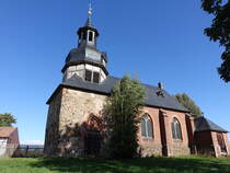 Hermerode, evangelische St. Matthus Kirche, erbaut 1896 (27.09.2024)