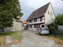 Wegeleben, Pfarrhaus in der Badestra�e (28.09.2024)