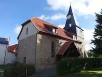 Berka, evangelische St. Viti Kirche, erbaut 1723 (29.09.2024)