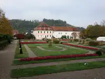 Schwarzenacker, Edelhaus am R�mermuseum, erbaut durch Jonas Erikson Sundahl (12.10.2024)