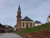 Bitche / Bitsch, Pfarrkirche St Catherine in der Rue du Marechal Foch, erbaut 1684 (13.10.2024)