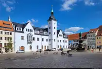 Rathaus von Freiberg (Sachsen) auf dem Obermarkt.

🕓 11.8.2024 | 15:35 Uhr