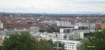 Blick �ber die bayrische Landeshauptstadt vom Olympiaberg aus gesehen.