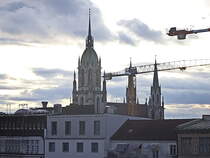 Mnchen am 28. November 2024 Blick zur katholische Kirche St. Paul, auch Paulskirche genannt.