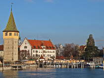  Lindau am 30. November 2024 hier mit dem Mangturm.