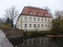 Belgershain, Kita Schlossgeister, erbaut im 17. Jahrhundert (02.11.2024)