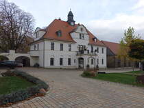 Rittergut Brtewitz, erbaut im 18. Jahrhundert durch Georg Friedrich von Buda (02.11.2024)