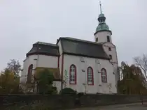 Naunhof, evangelische Stadtkirche, erbaut um 1500 (02.11.2024)