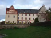 Barockschloss Trebsen, erbaut im 18. Jahrhundert (02.11.2024)
