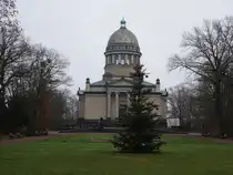 Dessau, Mausoleum der Herz�ge von Anhalt, erbaut von 1894 und 1898 von dem Architekten Franz Heinrich Schwechten (08.12.2024)