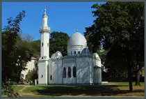 Die Moschee von Kaunas wurde 1930 errichtet, zuvor gab es an der Stelle bereits einen h�lzernen Vorg�ngerbau. (Kaunas, 04.09.2024)