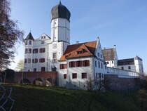 Illertissen, Vhlinschloss, erbaut von 1526 bis 1529, heute Bienenmuseum und Tagungszentrum (08.11.2020)