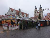 Wittenberg, Weihnachtsmarkt am Marktplatz (10.12.2024)