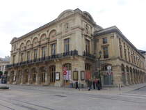 Reims, Opernhaus am Place Myron Herrick, erbaut 1873 durch den Architekten Alphonse Gosset (06.10.2024)