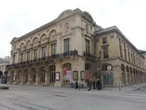 Reims, Opernhaus am Place Myron Herrick, erbaut 1873 durch den Architekten Alphonse Gosset (06.10.2024)