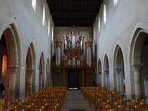 Vertus, Orgel im Mittelschiff der St. Martin Kirche (06.10.2024)