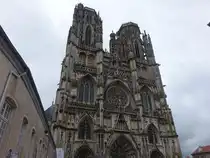 Toul, gotische Kathedrale St. Etienne, erbaut im 13. Jahrhundert (07.10.2024)