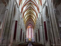 Toul, Innenraum der gotischen Kathedrale St. Etienne (07.10.2024)