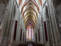 Toul, Innenraum der gotischen Kathedrale St. Etienne (07.10.2024)