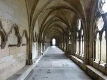 Toul, gotischer Kreuzgang der Kathedrale St. Etienne (07.10.2024)