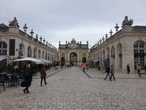 Nancy, Porte Here, Triumphbogen erbaut von 1752 bis 1755 (07.10.2024)