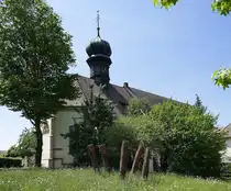 S�lden im Breisgau, die ehemalige Klosterkirche St.Fides und Markus, Mai 2019