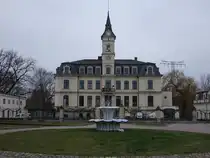 Sch�nefeld, Schloss, erbaut von 1871 bis 1876 durch den Architekten Bruno Leopold Grimm (14.12.2024)