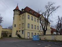 Grobhla, Schloss, erbaut im 17. Jahrhundert (15.12.2024)