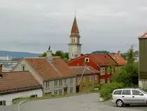 Trondheim, Holzh�user in der Kirkegata (27.06.2013)