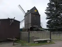 Schmannewitz, Bockwindm�hle, erbaut 1879 (15.12.2024)