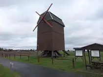 Gentha, Bockwindm�hle von 1760 in der Ruhlsdorfer Stra�e (16.12.2024)