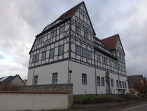 Seyda, Amtshaus von 1605. Dienstgebude des Kniglich Preuischen Gerichts (16.12.2024)