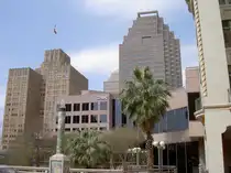 Hochh�user in San Antonio Downtown, Texas (17.03.2007)
