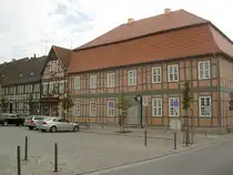 Wusterhausen/Dosse, Geb�ude des Heimatmuseums am Markt (09.07.2012)