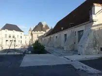 Barbezieux-Saint-Hilaire, Chateau aus dem 15. Jahrhundert, heute Tourismusb�ro (24.07.2018)