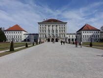 Mnchen, Schloss Nymphenburg, erbaut durch die Architekten Enrico Zuccalli und Joseph Effner (22.03.2025)