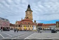 Blickfang in Brașov (RO): das Alte Rathaus (Casa Sfatului) auf dem Ratsplatz, der Dreh- und Angelpunkt f�r Touristen und Passanten ist.

🕓 16.9.2024 | 10:23 Uhr