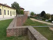 Soncino, Stadtmauer an der Via Borgo Sotto (29.09.2018)