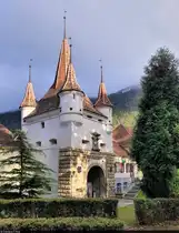 Katharinentor (Poarta Ecaterina) in Brașov (RO), vor dem markanten  BRASOV -Schriftzug auf dem T�mpa-Berg.

🕓 14.9.2024 | 17:38 Uhr