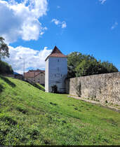 Jgerturm (Turnul Vnătorilor), Teil der ehemaligen mittelalterlichen Stadtbefestigungsanlage von Brașov (RO).

🕓 16.9.2024 | 13:20 Uhr