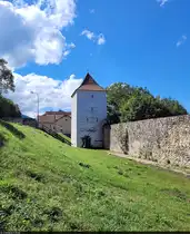 J�gerturm (Turnul V�nătorilor), Teil der ehemaligen mittelalterlichen Stadtbefestigungsanlage von Brașov (RO).

🕓 16.9.2024 | 13:20 Uhr
