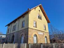 Bahnhof von Grtringen am 20.01.2024