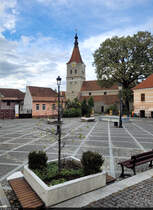 Piața Unirii mit evangelischer Kirche an einem Sonntag in Rșnov (RO).

🕓 15.9.2024 | 16:37 Uhr