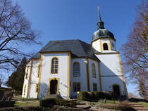 Johnsbach, evangelische Kirche, erbaut von 1749 bis 1750 von Andreas Hnigen (28.03.2025)